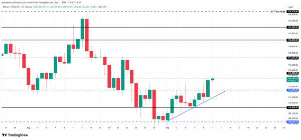 Bitcoin-Preisanalyse.