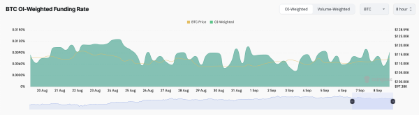 BTC-Finanzierungsrate