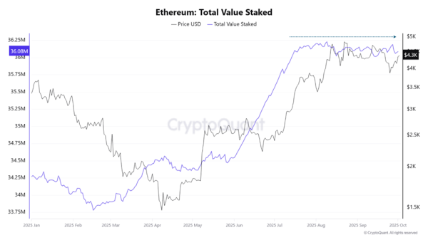 Die Gesamtkosten für das Staking von ETH