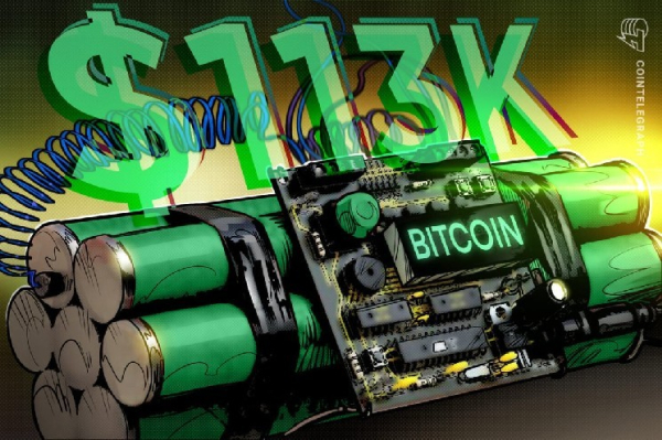 Händler prognostizieren einen starken Anstieg des Bitcoin-Kurses auf 113.000 US-Dollar.