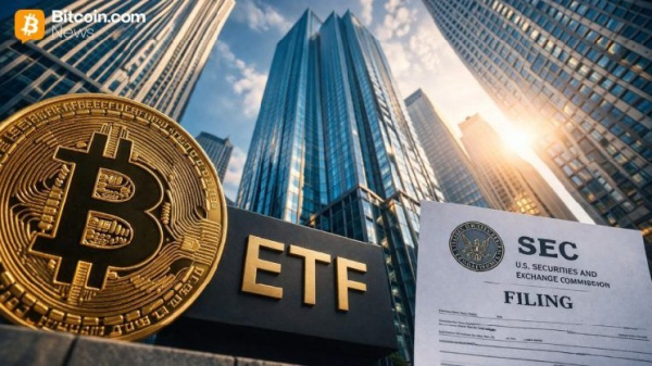 Eine neue ETF-Anmeldung zielt auf Bitcoin-Verwahrstellen ab, wobei Strategy Inc. im Mittelpunkt…
