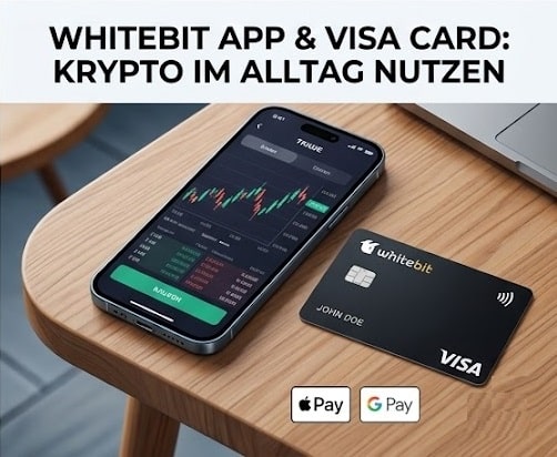 Benutzeroberfläche und WhiteBIT App