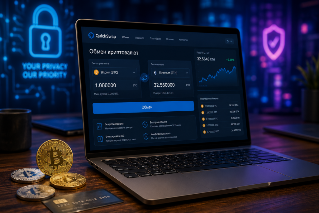 Анонимный обмен криптовалюты без AML и KYC детальный обзор платформы ComCash